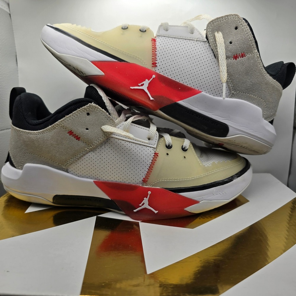 Jordan One Take 5 Russell Westbrook White Red Sail FD2335-106 Mens 10 With Box